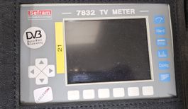 Sefram 7832 TV METER DVB instrument