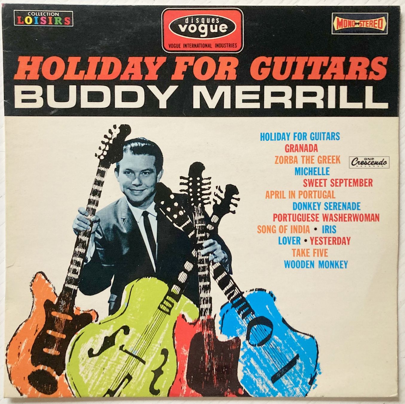 Dischi in vinile: BUDDY MERRILL - HOLIDAY FOR GUITARS – Usato da Bottens venduto da hotter-than-hell