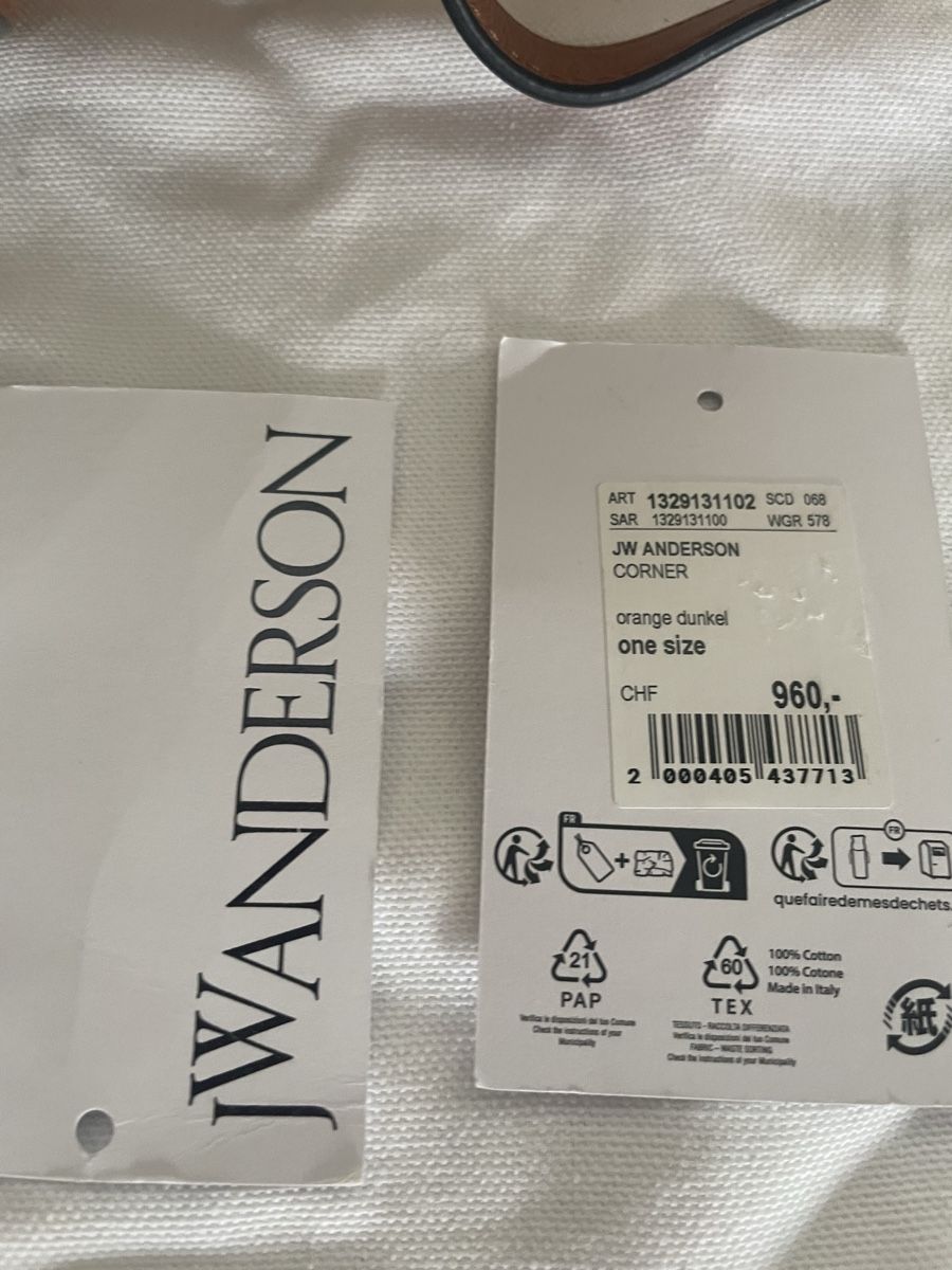 Jw Anderson Sacs femmes: JW Anderson Tasche CORNER cognac – Neuf (Voir description) à Baar par sabisun66 4