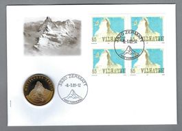 2005, 10 FR. ZERMATT + BRIEF, AB 1.-!