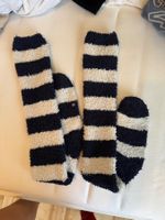 Kuschelsocken knielang
