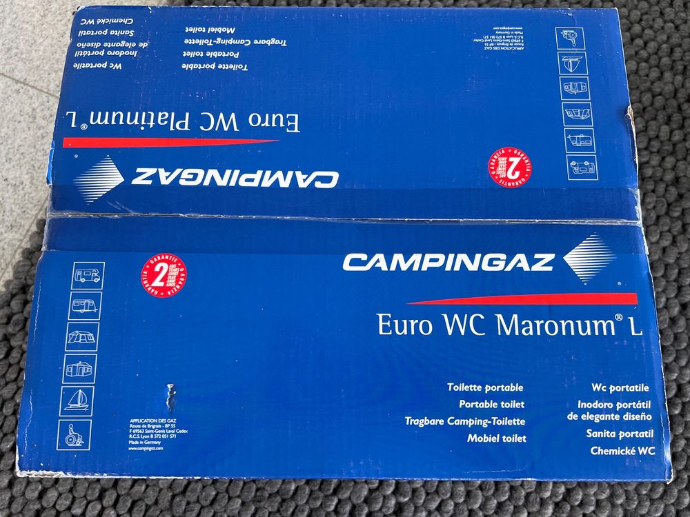 Campingaz WC: Camping WC „Campingaz Euro WC Platinum L“ – Neu und originalverpackt aus Menzingen von dan_lz9c 2