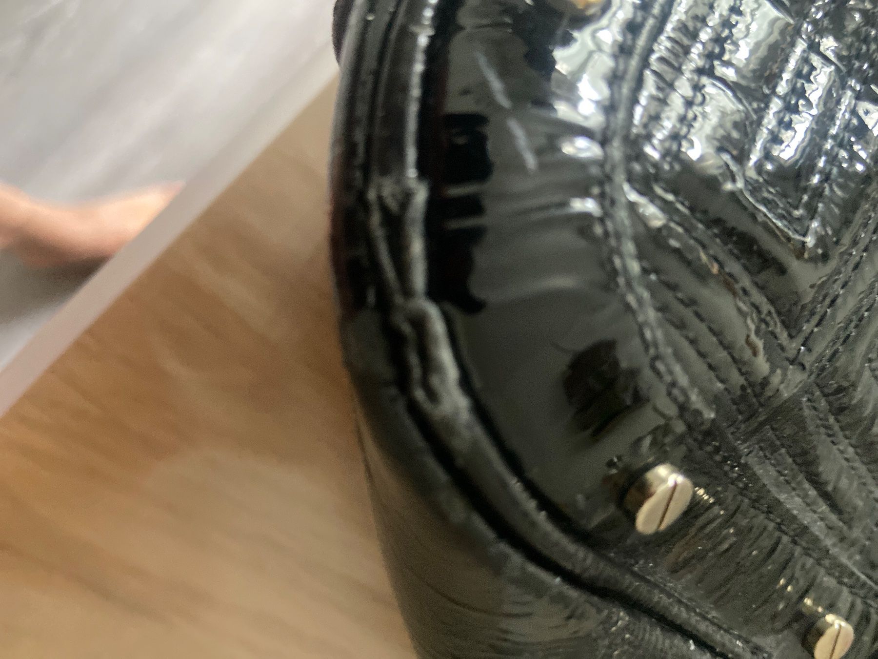 Versace Borse da donna: Sac à main Versace cuir verni – Usato da Neuchâtel venduto da sta_9pcz 3