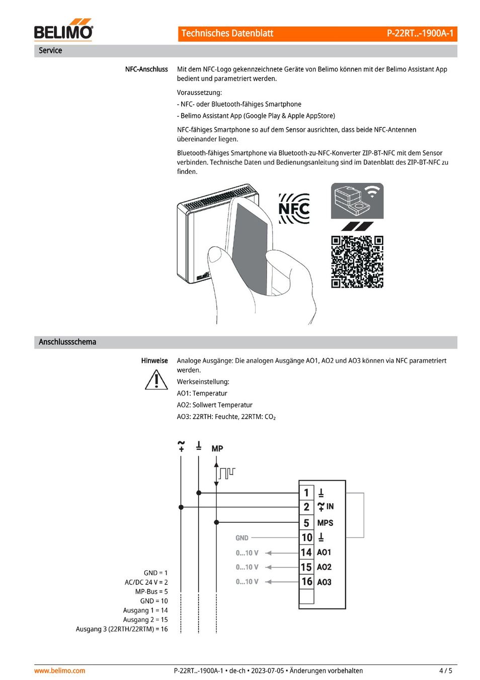 Belimo Elektronikbauteile: Raumbediengerät Belimo, P-22 RTM-1900 A-1, CO2, T, r.H. – Neu und originalverpackt aus Herisau von Clarkkent 7