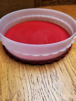 Tupperware Hochstappler rot