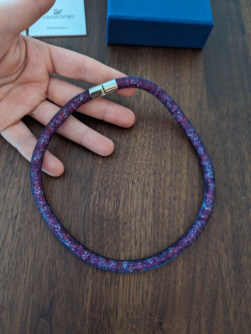 Swarovski Catenine: Swarovski stardust Kette - Halskette oder Armband – Nuovo (secondo la descrizione) da Wilen b. Wil venduto da litann 2