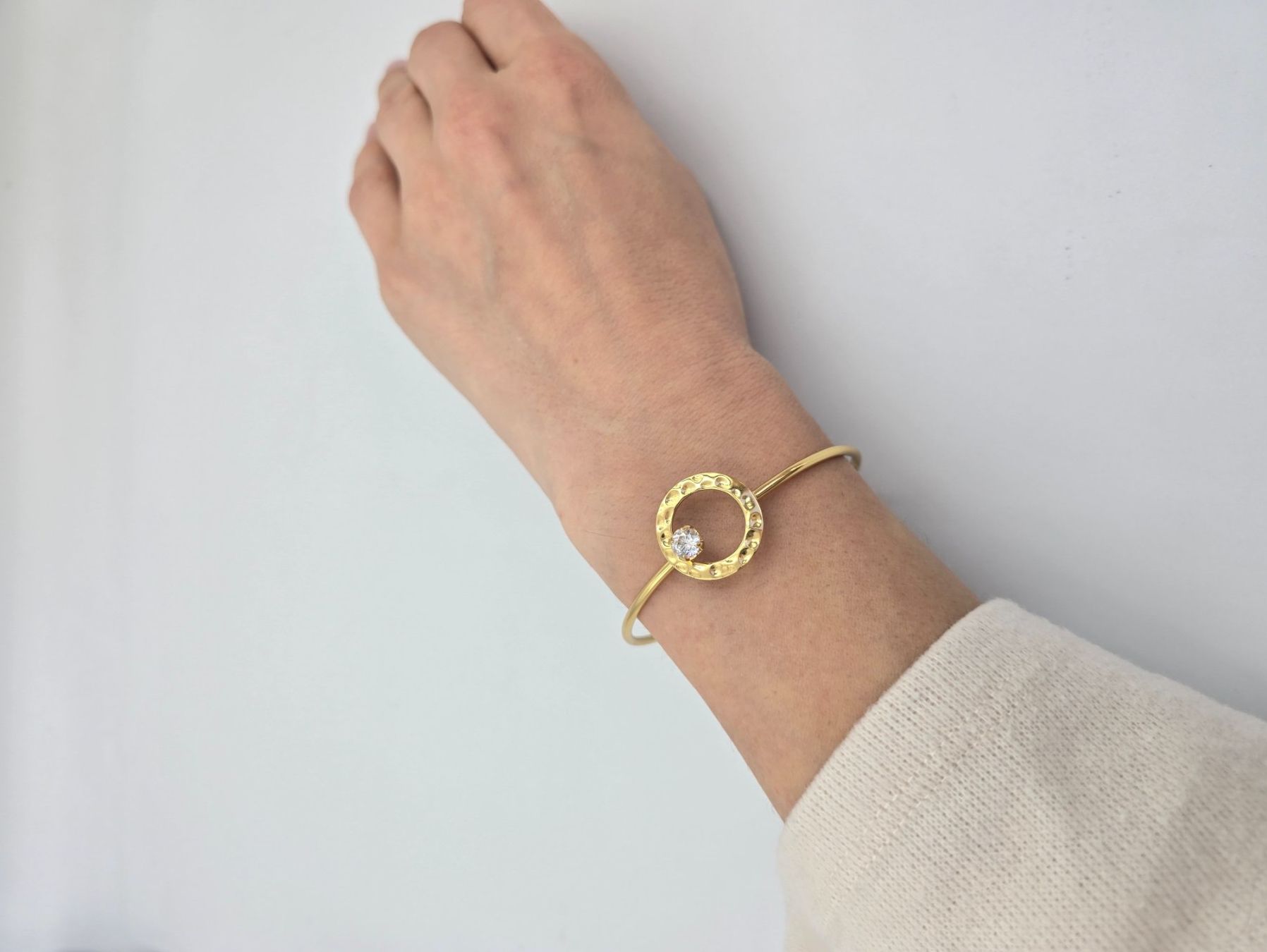 Bracciali & Braccialetti: Armreif Silber 925 Zirkonia – Nuovo e nell'imballaggio originale da Zug venduto da gold.schmuck 1
