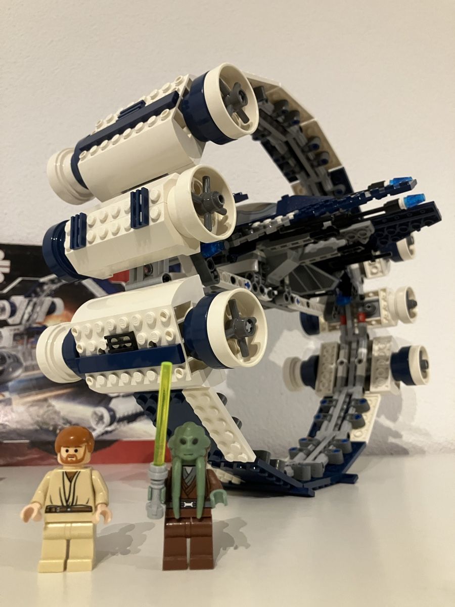 Lego Baukästen: Lego Star Wars JediStarfighterHyperdriveBoosterRing 7661 RAR – Gebraucht aus Willisau von Keks5 1