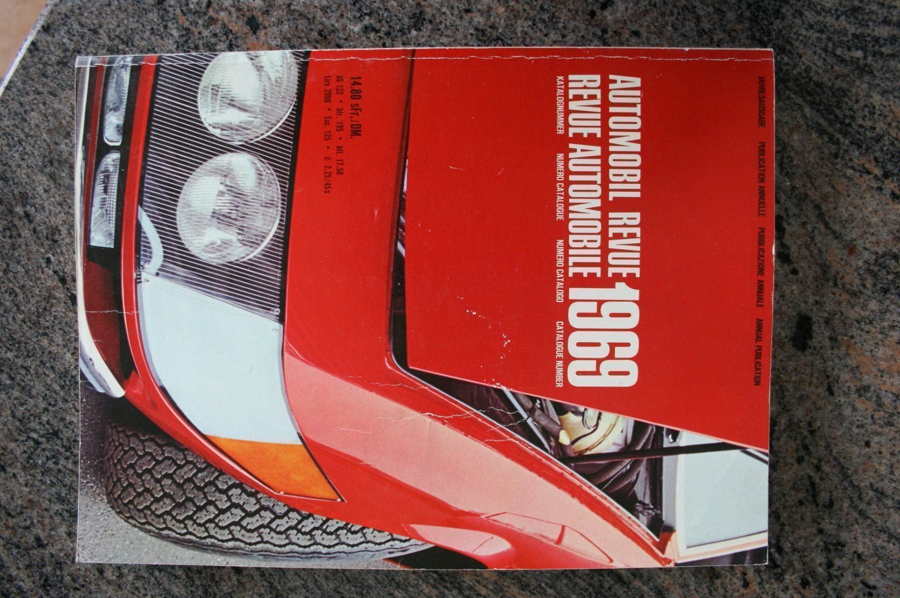 Riviste & Magazine: AUTOMOBIL REVUE KATALOG 1969 – Usato da Wilen b. Wil venduto da Rasti2