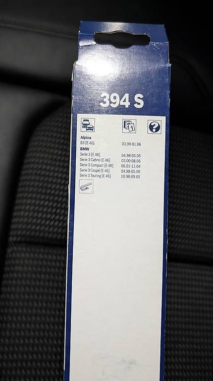 Tutti pezzi di ricambio auto: Essuies glaces pour BMW e46 – Usato da Champagne venduto da Leomilo19 1