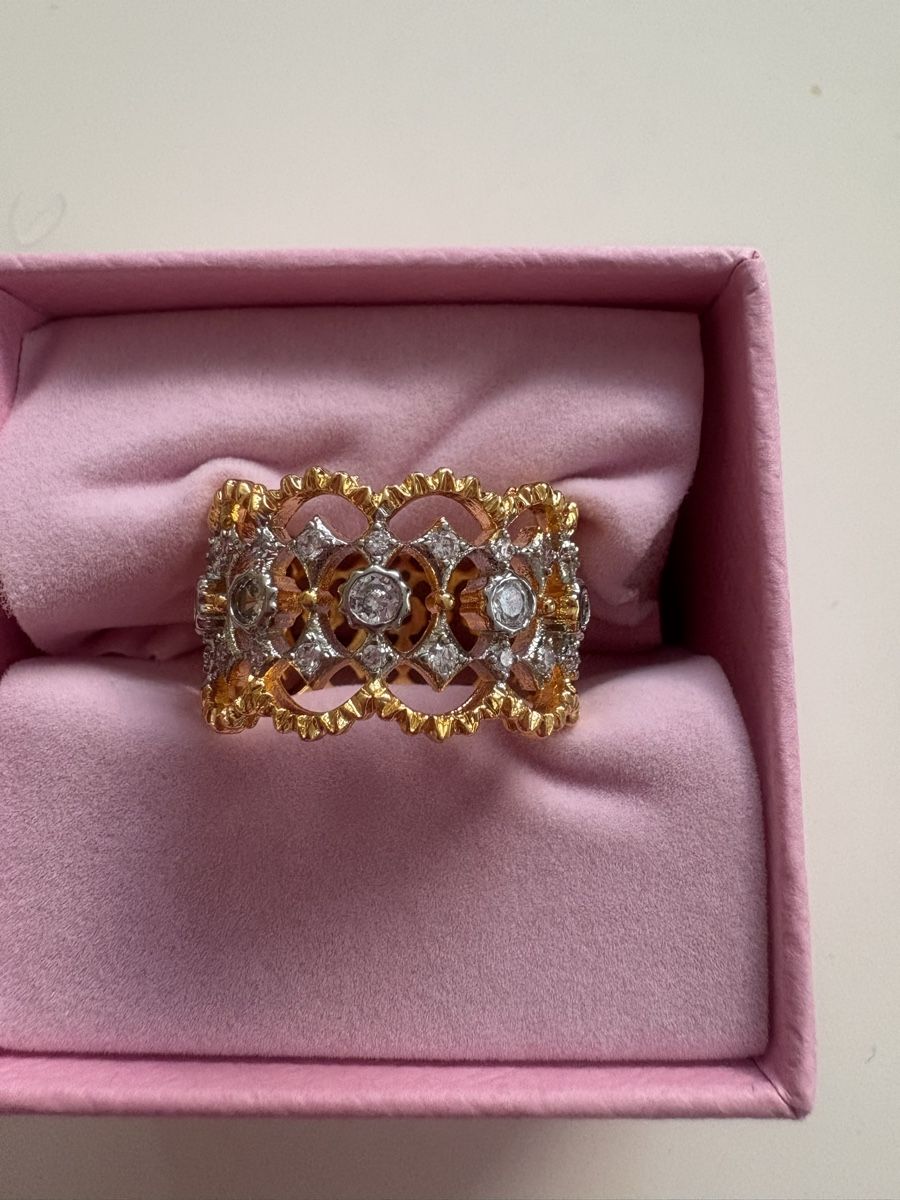 Anelli: Funkelnder Ring Bi Color – Nuovo (secondo la descrizione) da Obbürgen venduto da bugi6868