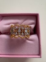 Funkelnder Ring Bi Color