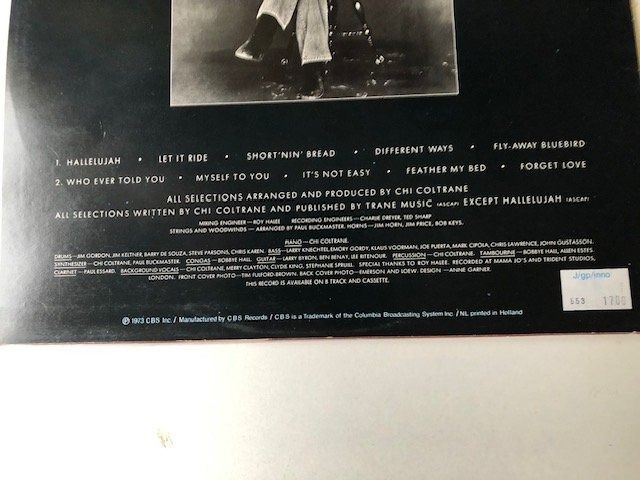 Dischi in vinile: Chi Coltrane – Usato da Aarwangen venduto da Jukebox3 3