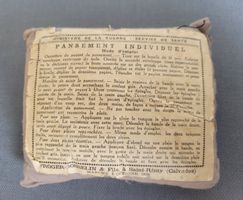 Verbandpäckchen 2. Weltkrieg Frankreich, WW2