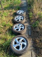 4 Felgen mit Reifen Continental 195/55 R 15 
