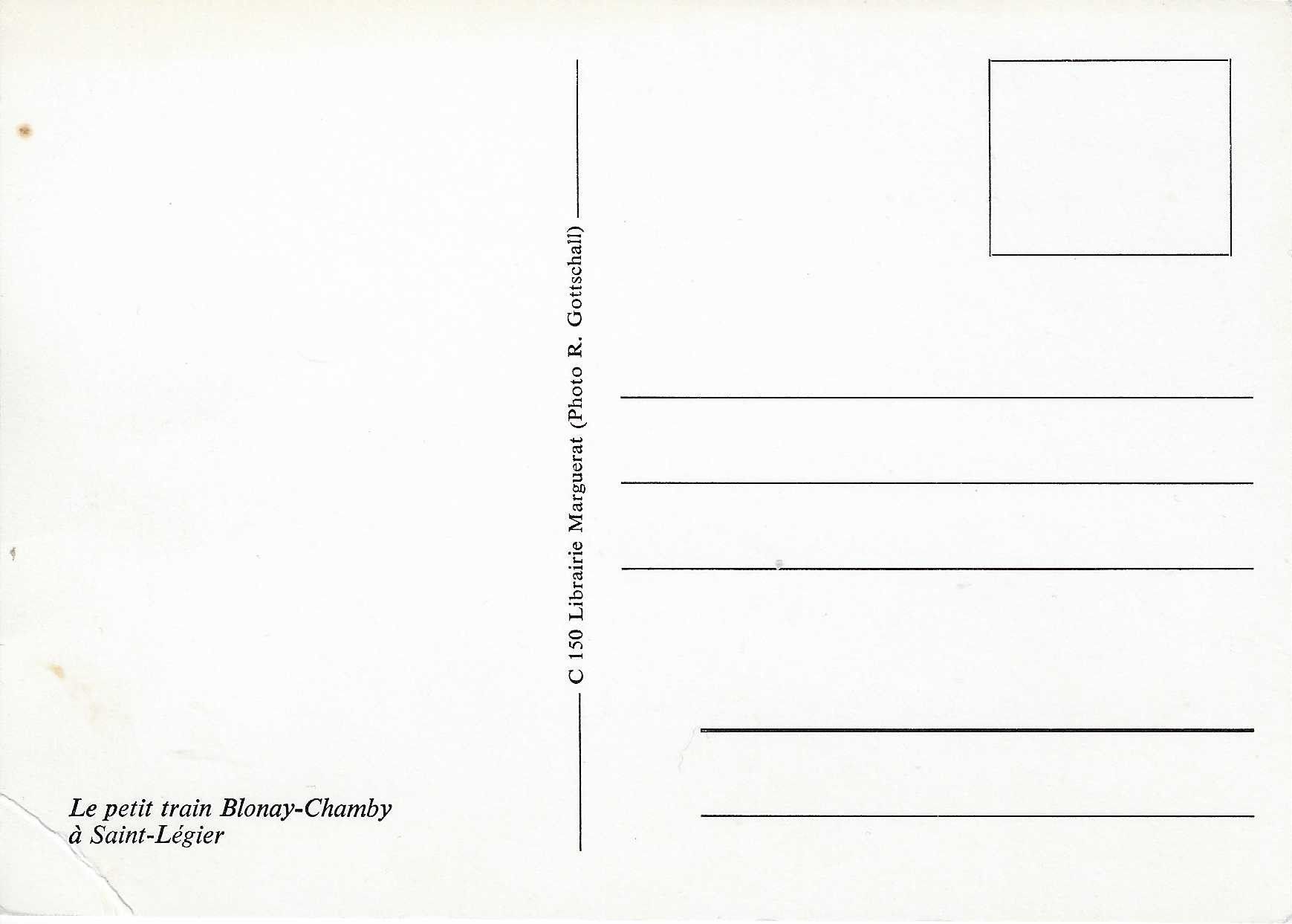 Cartoline postali: Le petit train Blonay-Chamby – Nuovo (secondo la descrizione) da Rothrist venduto da Stranglehold 1