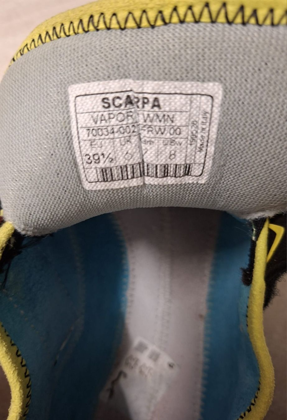 Damenschuhe: Kletterschuhe Scarpa Grösse 39.5 – Gebraucht aus Heiligkreuz von Chnurri 2