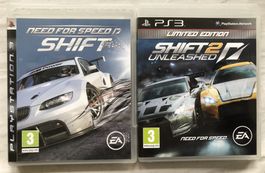 Playstation 3 - NFS: SHIFT & SHIFT 2 - 2x Spiele