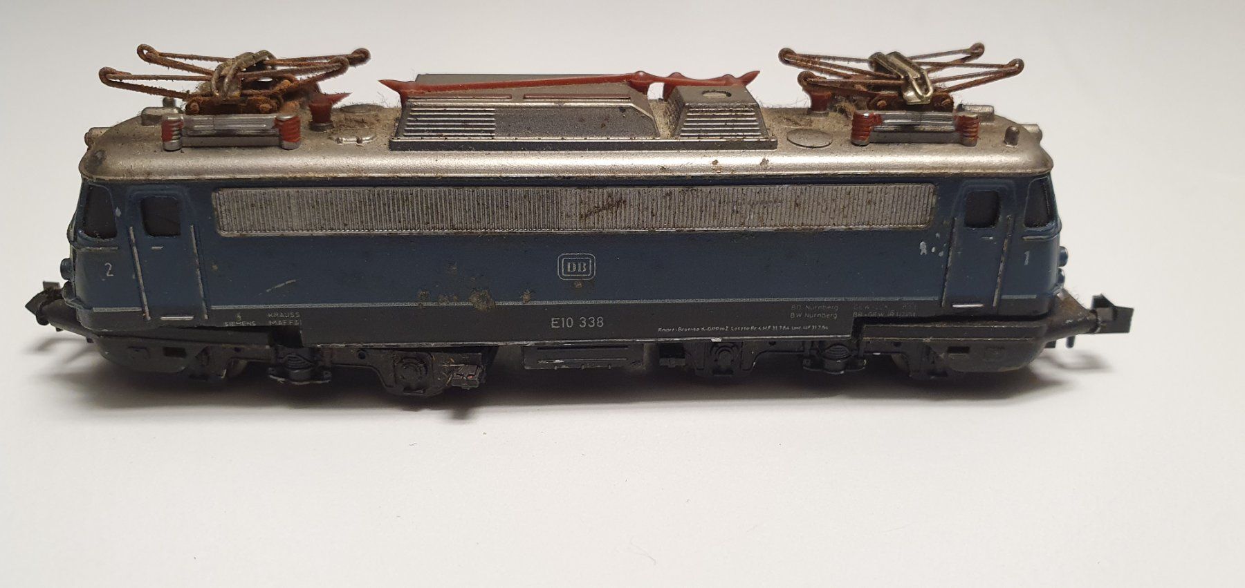 Trix Modelleisenbahnen: Minitrix 2930 Elektrolok BR E 10.3, (MBL) – Gebraucht aus Birr von waruco