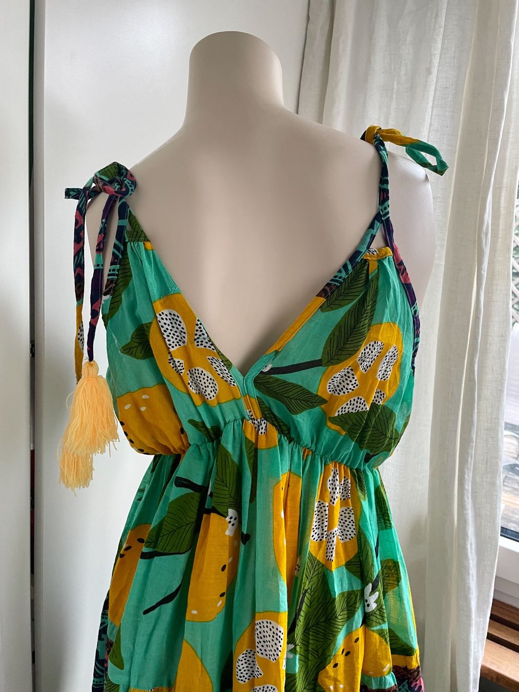 Kleider: Wunderschönes Maxi-Kleid Boho/Positano-Stil, Neu – Neu (gemäss Beschreibung) aus Zürich von Caracol1998 3
