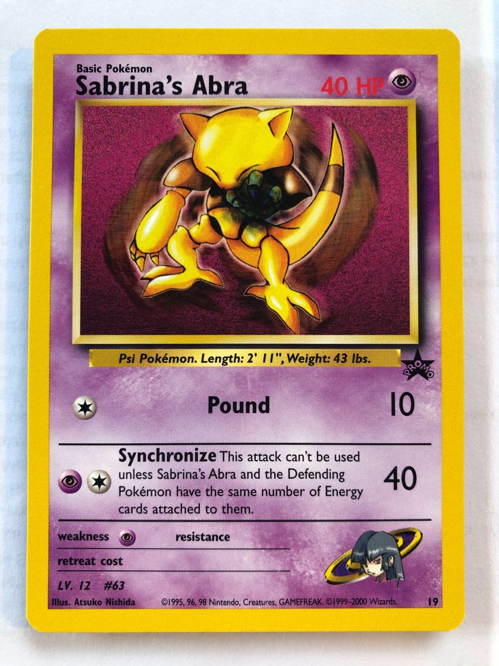 Cartes à collectionner: Sabrina's Abra Promo - MINT - ab 1.- – D'occasion à Giubiasco par dan_pr8b