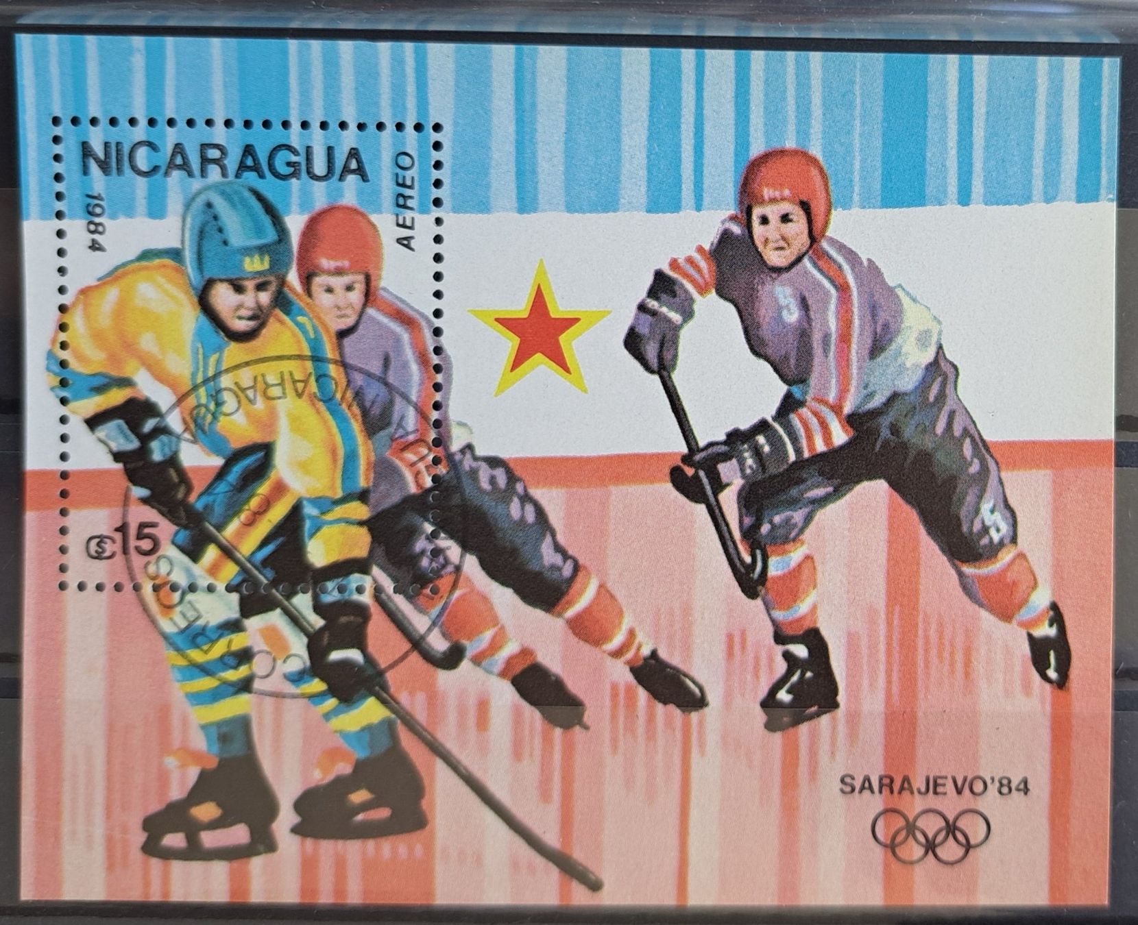 Tutti i francobolli: JO 1984 SARAJEVO – Usato da Biel/Bienne venduto da ESOXMAN