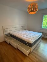 Bettgestell mit Bettkasten und Matratze 180x200cm, TOP!