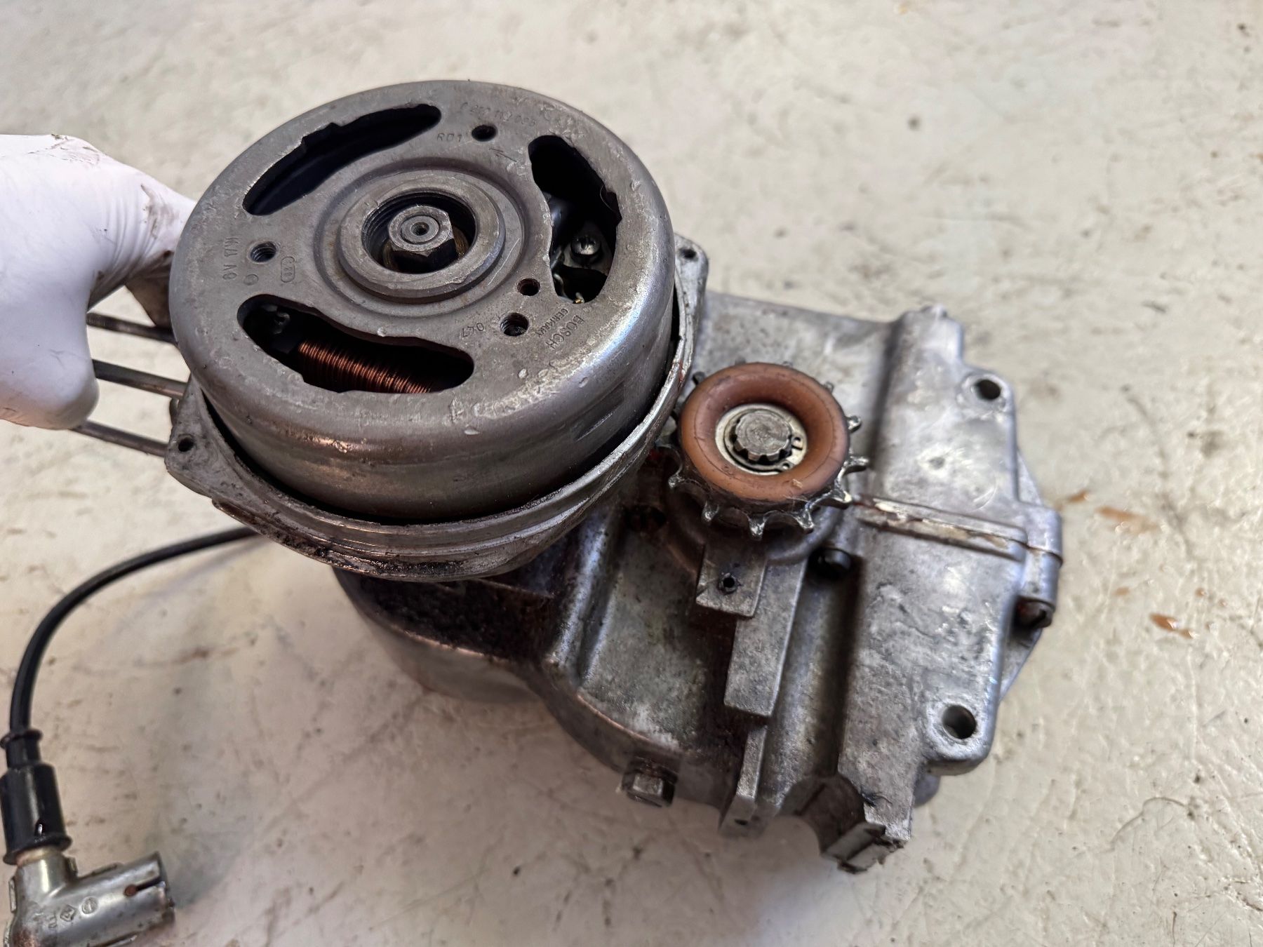 Puch Parti ricambio per ciclomotori: PUCH Maxi N Motor E50 / moteur – Difettoso da Courtételle venduto da claude41 5