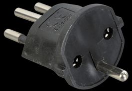 SCHWEIZER Netzstecker Euro-CH Umbau Nach CH Norm NEU TOP!