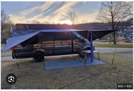 Vorzelt für Van (Sprinter, Crafter etc.) mit Kederschiene
