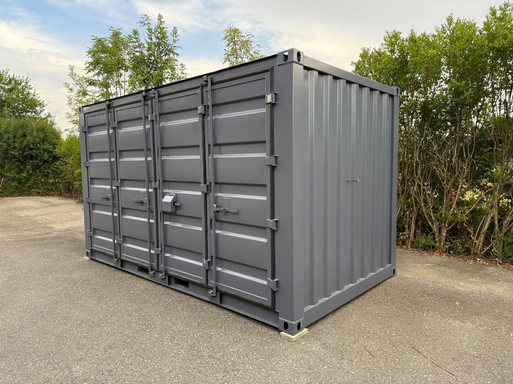 Contenitori edile: 15 Fuss Lagercontainer, Container in grau, open side – Nuovo e nell'imballaggio originale da grosswangen venduto da Poliniman0 1