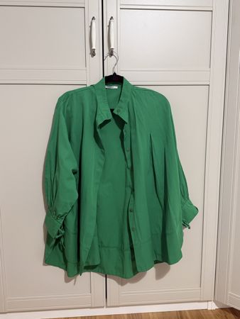 Damen Hemd Grün Henza Onesize guter Zustand