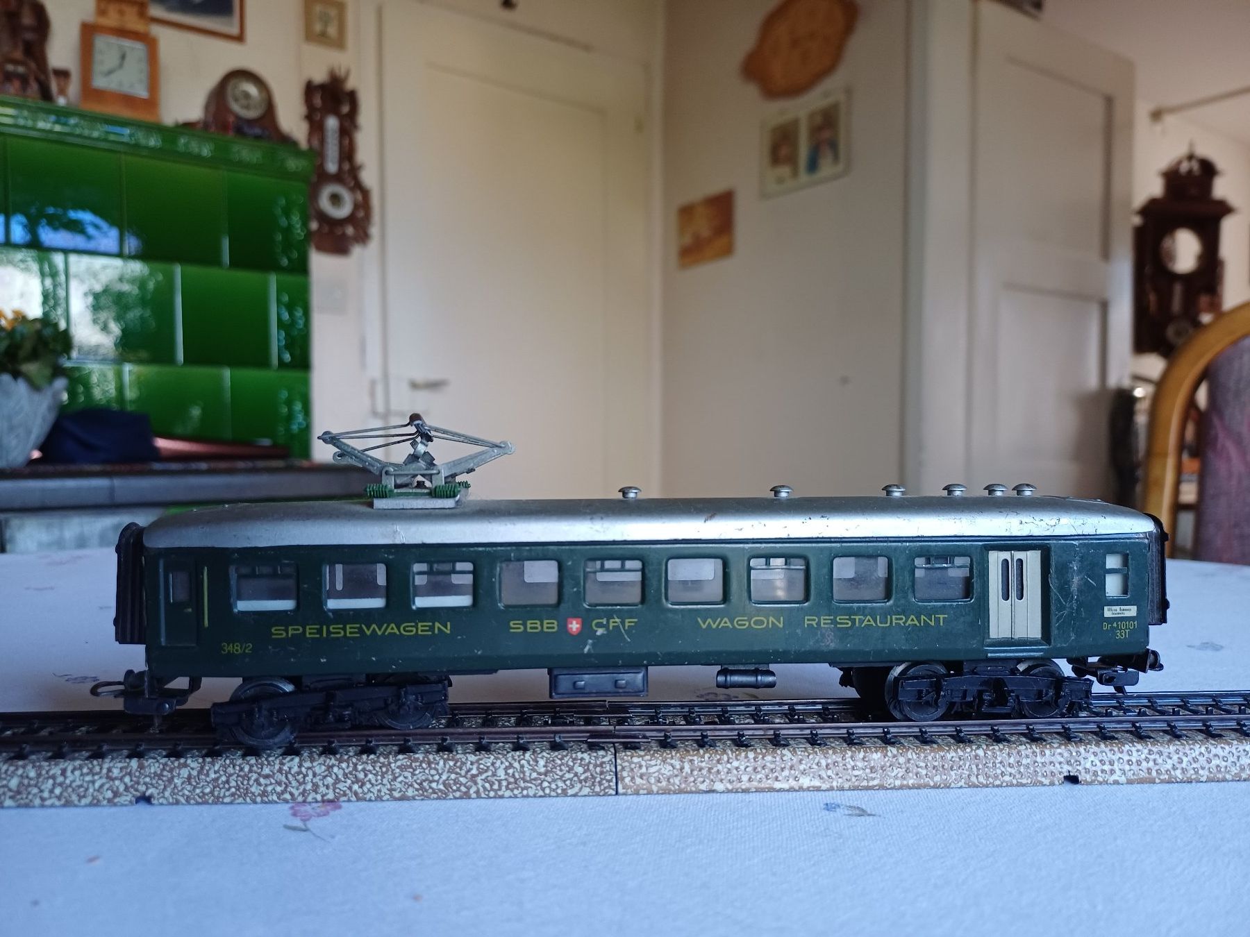 Märklin Modellini di ferrovie: Märklin SBB Speisewagen – Usato da Untersiggenthal venduto da sch_k8s2 1