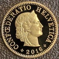 5 Rappen 2016 pp / aus Münzsatz
