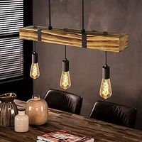 Pendelleuchte Hängelampe Deckenlampe Metall 3xE27 Vintage