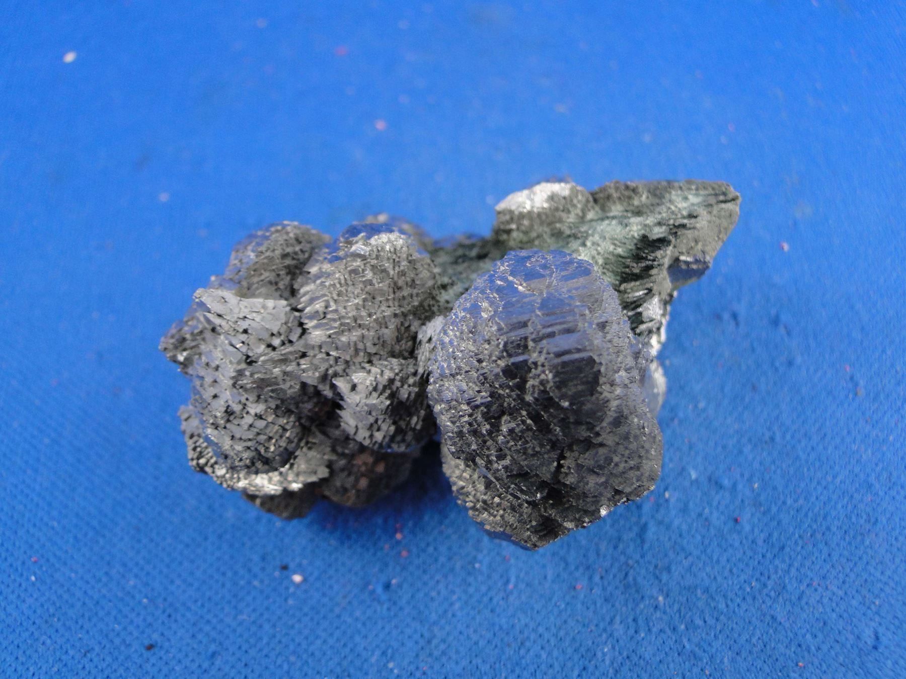 Minerali & Pietre curative: Arsenopyrit auf Hedenbergit – Usato da Schinznach Bad venduto da Demerald 5