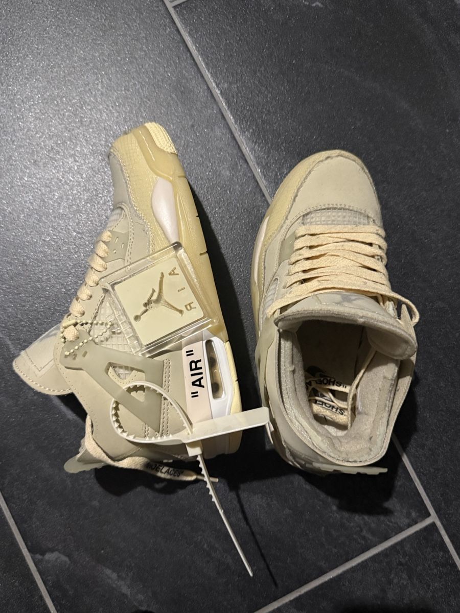 Off-White Scarpe da donna: Jordan 4 Off-White beige Grösse 38 – Usato da Wikon venduto da jessi_35