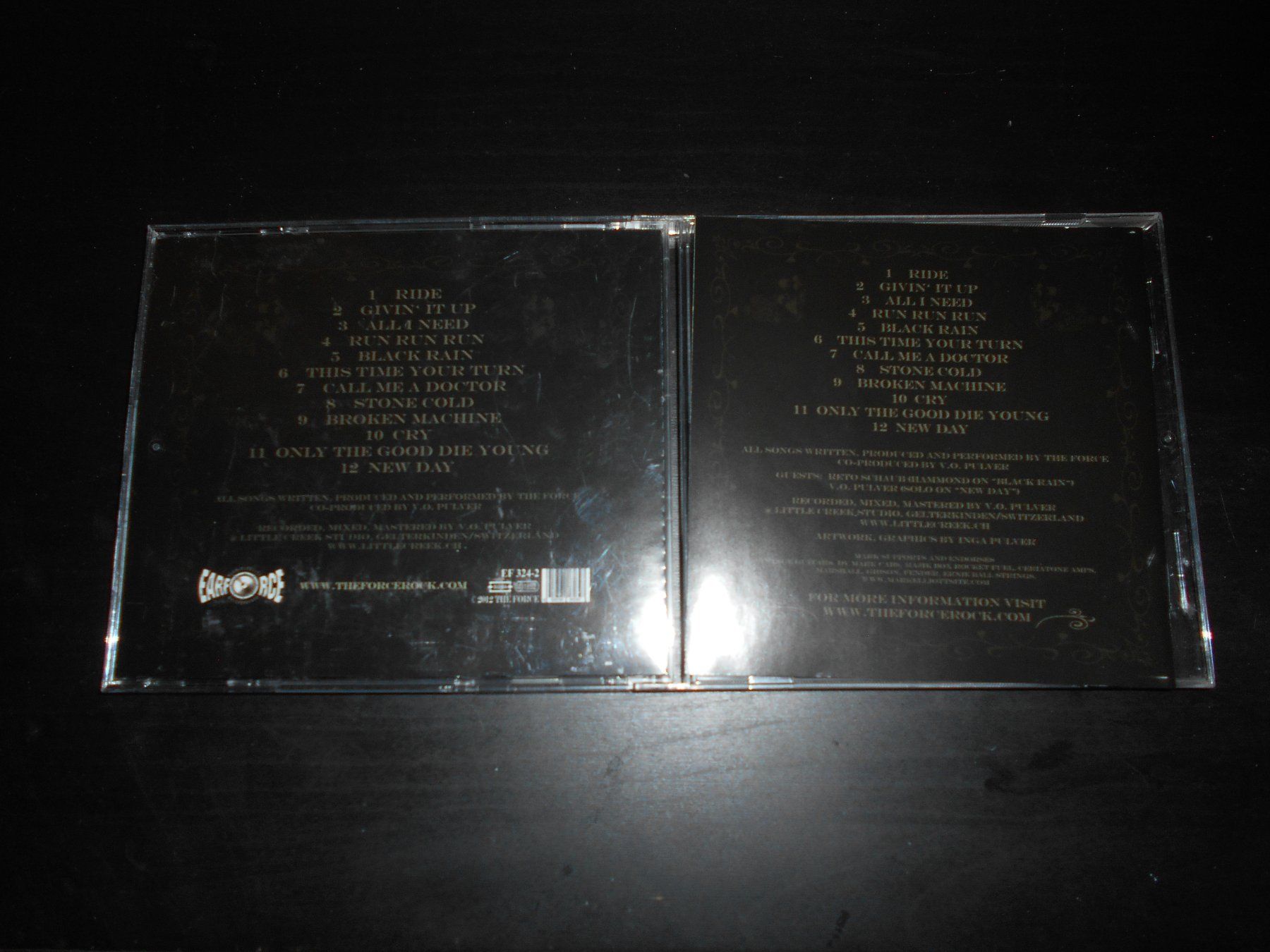 CD: The Force – Stone Cold / 2012 – Usato da Aarberg venduto da witchhunter01 1