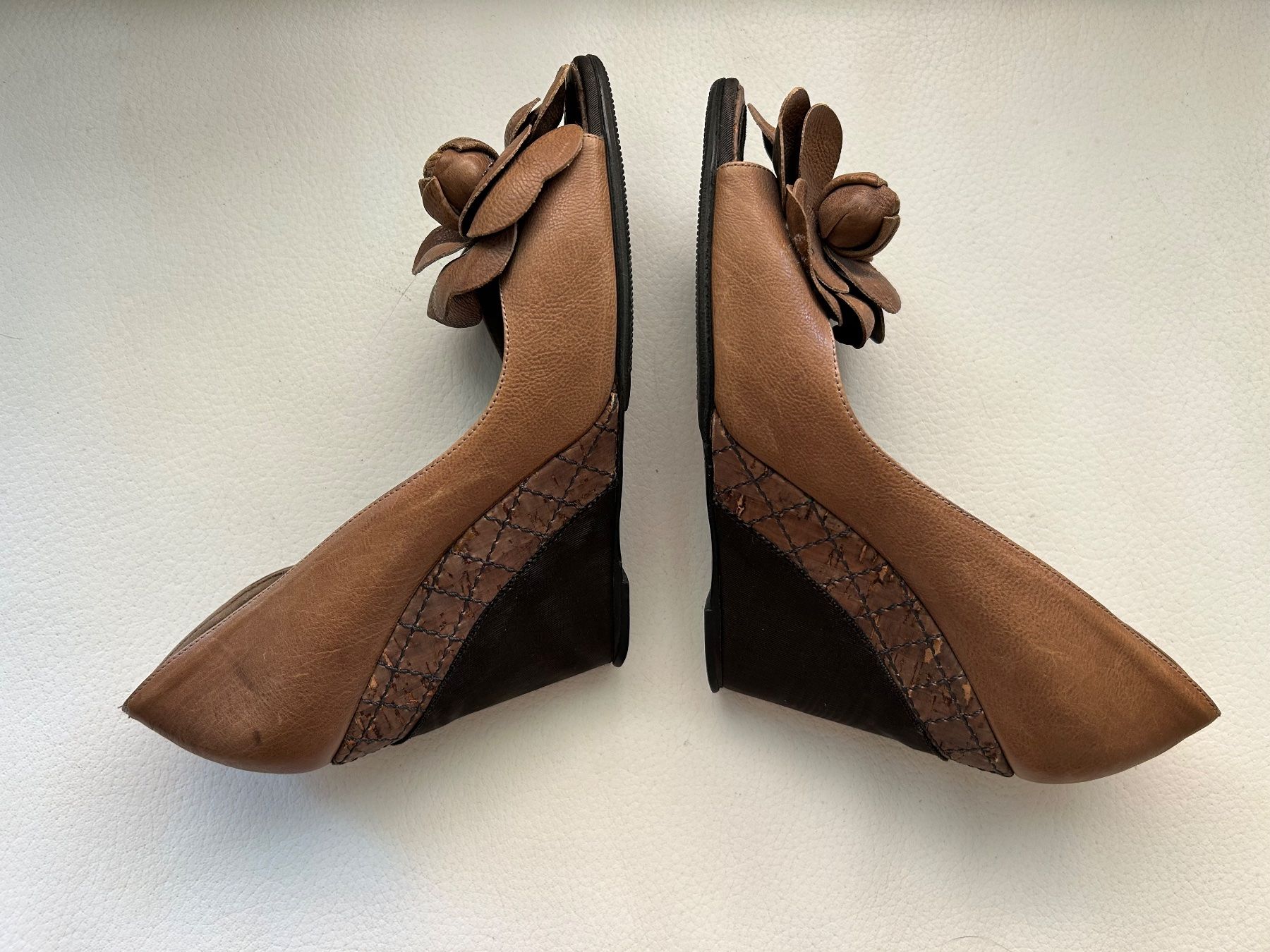 Chanel Scarpe da donna: Chanel cork open toe heels (38C) – Usato da Rüschlikon venduto da Tey_sl 6