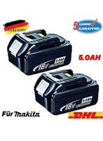 +2x Ersatzakku Makita BL1860 Akku Batterie
