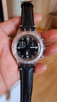 Swatch Chrono Diaphane firestorm,  43mm