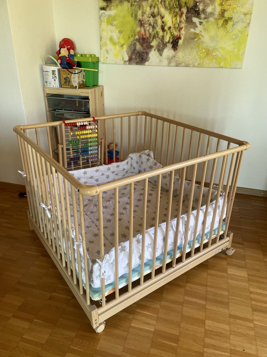 Geuther Box & Barriere di sicurezza: Laufgitter Geuther – Usato da Langenthal venduto da linwoj
