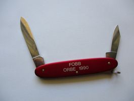 Couteau suisse rouge Wenger "FOBB Orbe 1990"