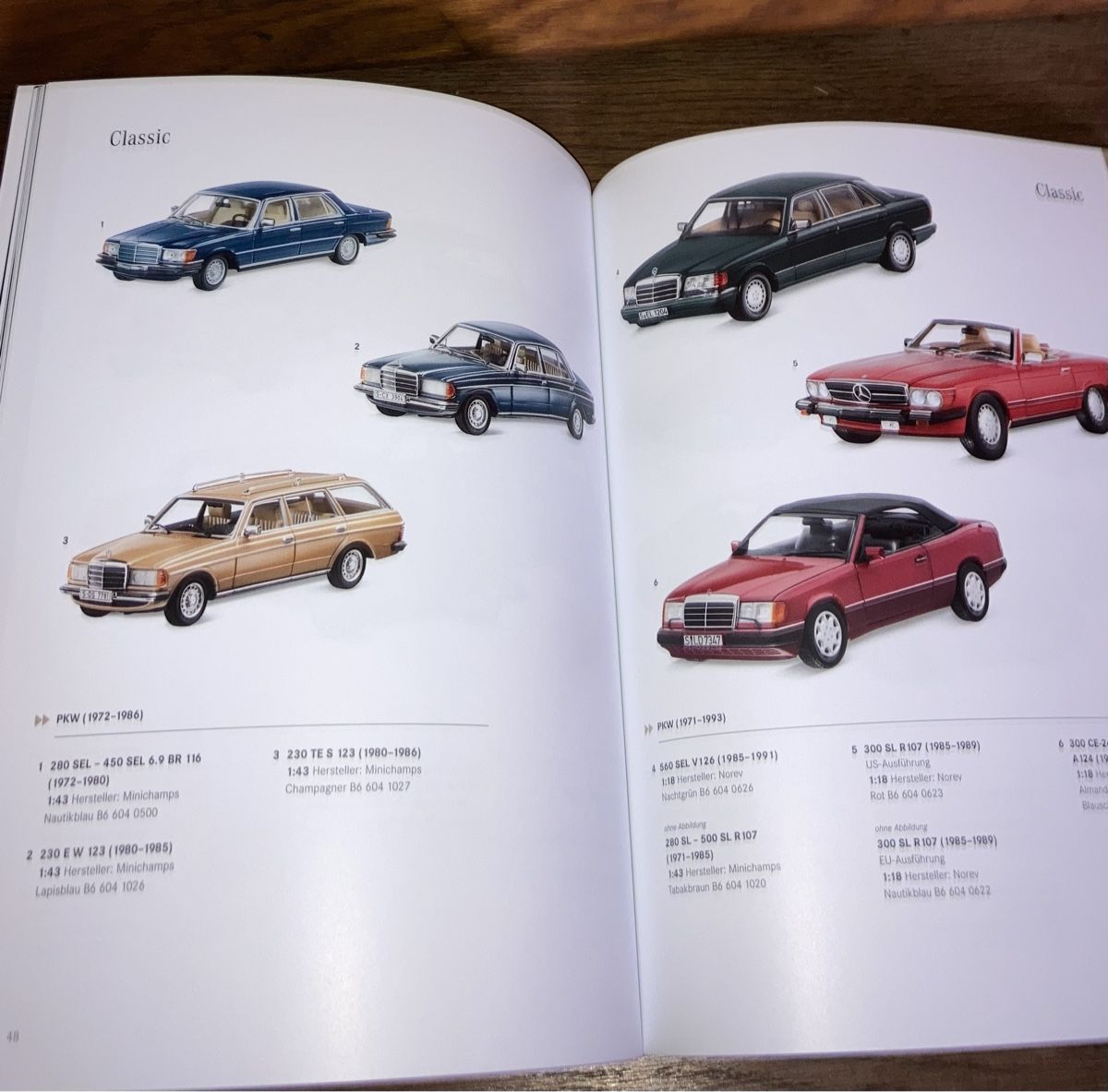 Mercedes-Benz Documenti: Katalog Mercedes Modellautos – Usato da Belp venduto da Uhu003 1