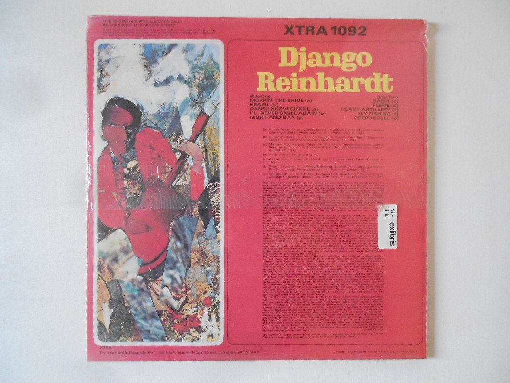Vinyles: DJANGO REINHARDT  VOL 1  &  2 – D'occasion à Bex par Giorgiob 4