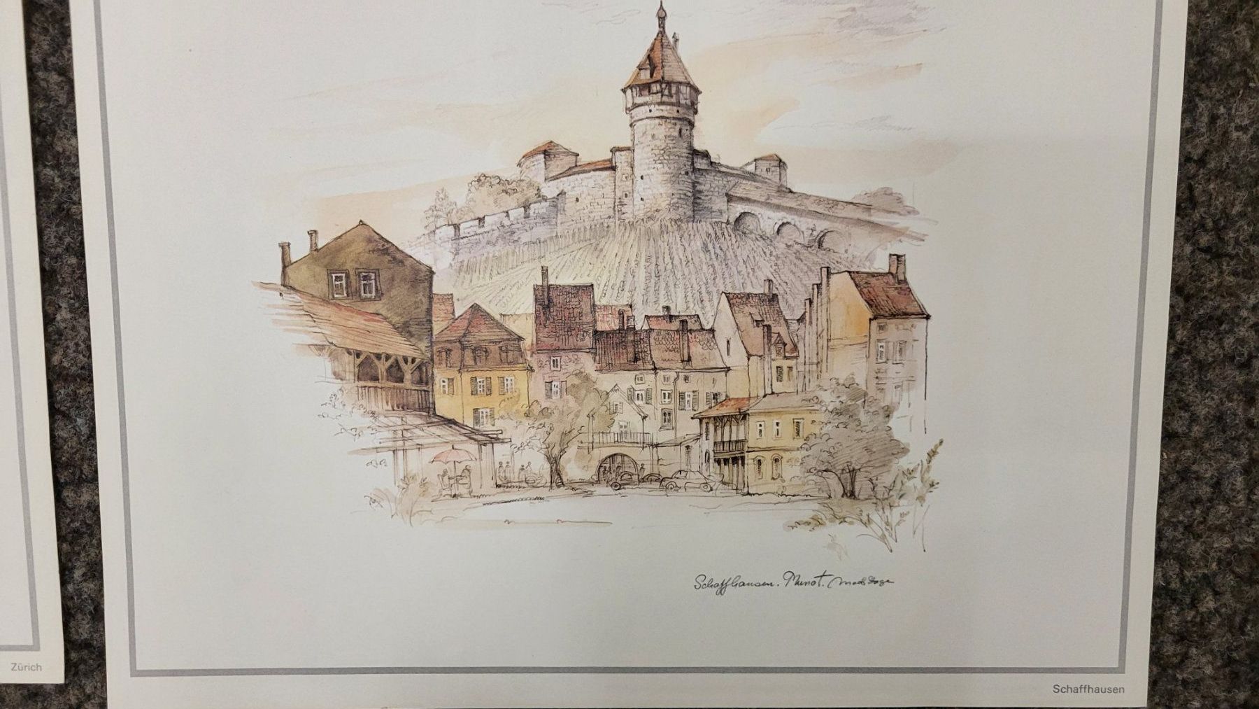 Foto & Immagini: 10 Stk. Schweizer Grafiken – Usato da Trin Mulin venduto da jerb 1