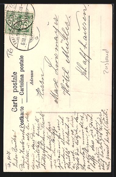 Cartoline postali: Frauenfeld, Freiestrasse mit Geschäften – Usato da Berlin venduto da bartko-reher 1