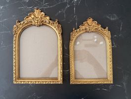 2 Bilderrahmen Gold Barock Stil, für Hochzeit oder ähnliches