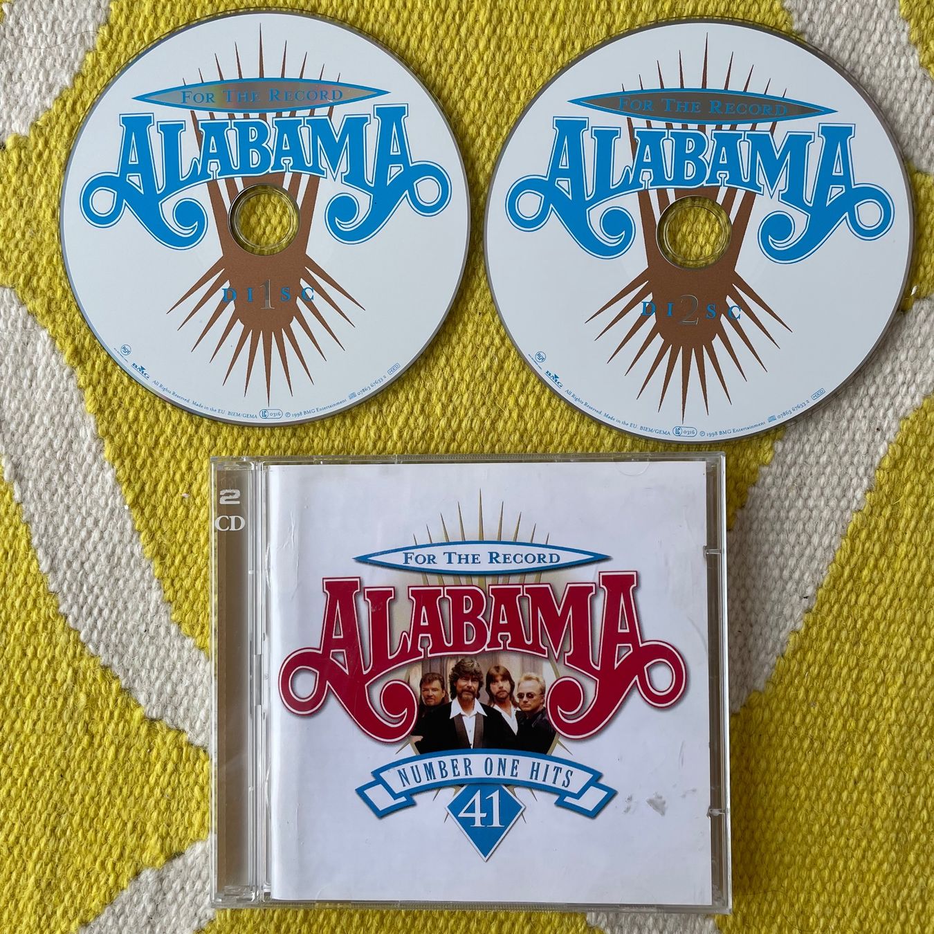 CD: ALABAMA-2CD NUMBER ONE HITS – Usato da Rorschacherberg venduto da CD-Roli