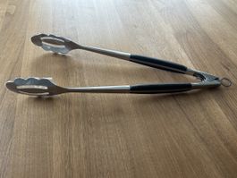 Salatzange / Grillzange, Edelstahl, neu, Top!